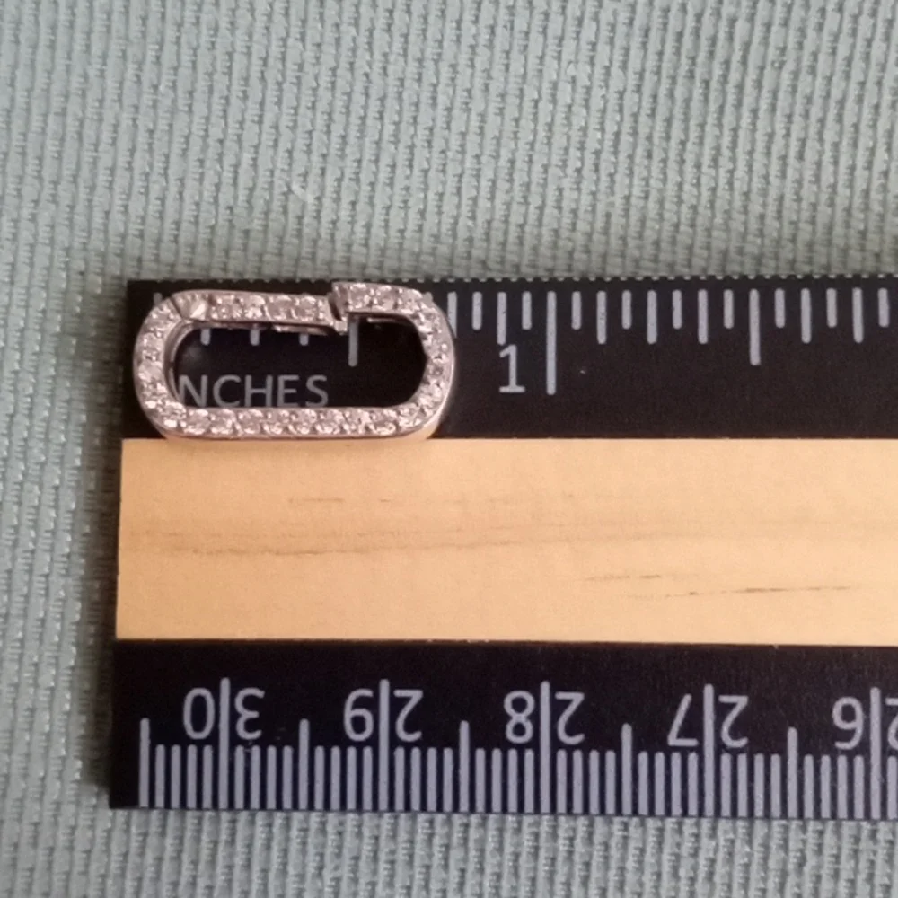 MOZAMBIQUE GARNET, NATURAL WHITE ZIRCON BRACELET - Picture 5 of 10